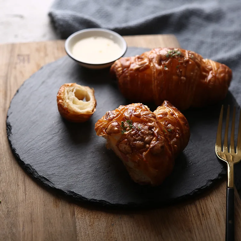 Светильник роскошный черный диск ковбойский поднос холодной резки креативный