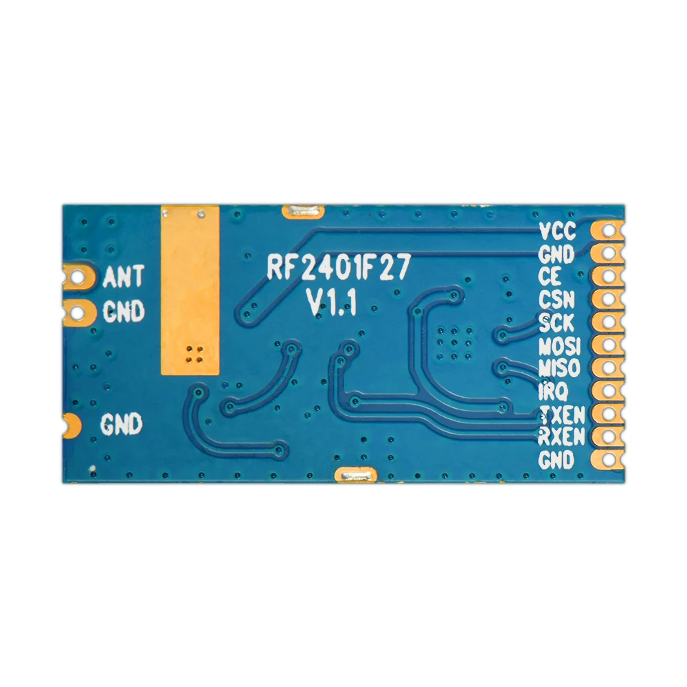 2 шт./лот RF2401F27 26dBm 4 ГГц nrf24l01 + модуль 400 МВт 4g pa lna модуль|Детали устройств связи| |