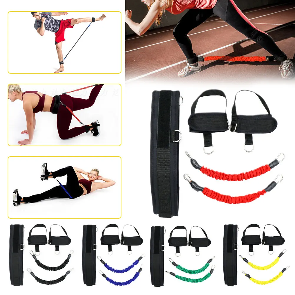 

Fitness Bounce Trainer Pull Rope Basketball Football Running Jump Trainer Resistance Bands Legs Strength Agility Training Strap