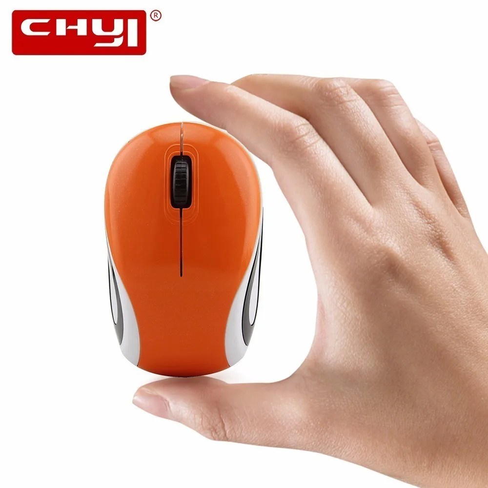 CHYI Беспроводная мини-мышь для детей 1600 dpi оптическая 3D маузы с usb-приемником компьютерные игровые Мыши для ПК ноутбука
