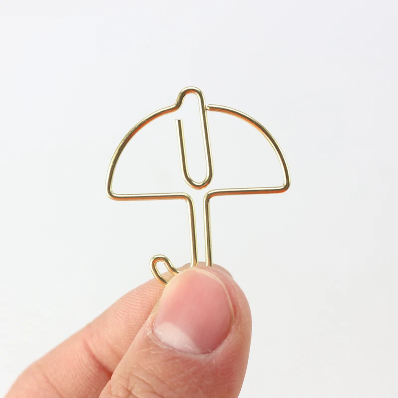 Милые Креативные металлические офисные и школьные зажимы Domikee набор