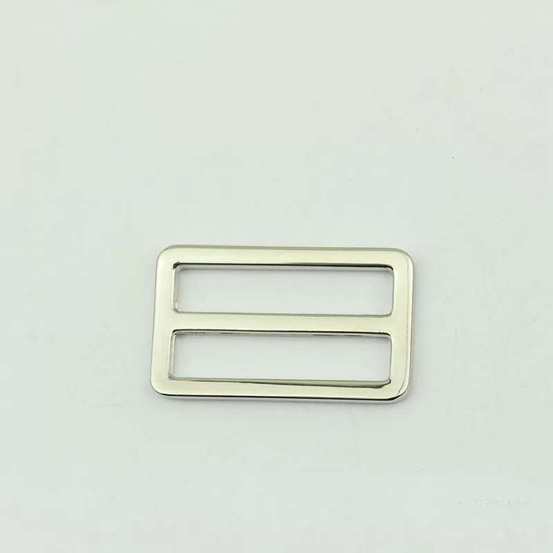 20Pcs Diecast 38mm Tri-Glide Slider 1 1/2 inch Adjust Metal Buckles for Backpack Web Strap DIY Bag Belt Leather Craft Accessory