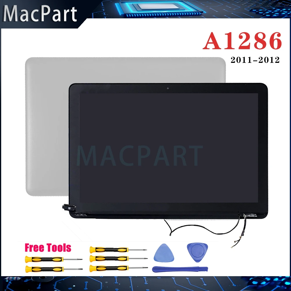 Новый ЖК дисплей в сборе для ноутбука Macbook Pro 15 дюймов A1286 ранние 2011 конец середина