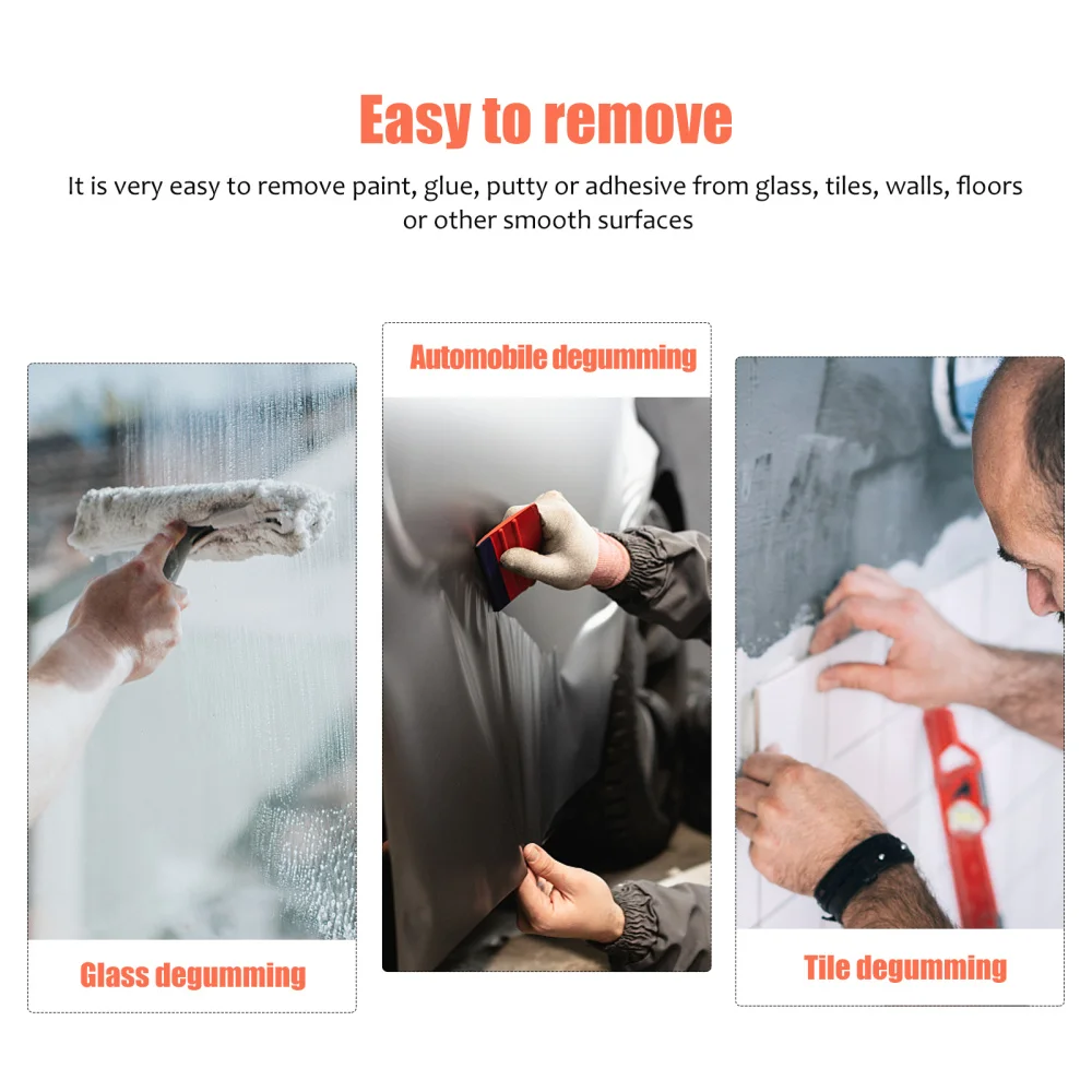 

100pcs Blades Scraper Paint Glue Stickers Removal Tool Shovel Blades