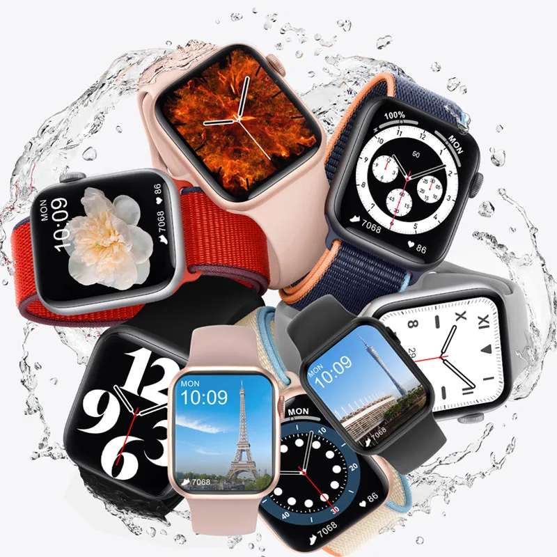 

Bluetooth Call 1.75" Split Screen Smart Watch Men Women IP68 Waterproof Sport Smartwatch DT100 Fitness Wrist Watch With Password