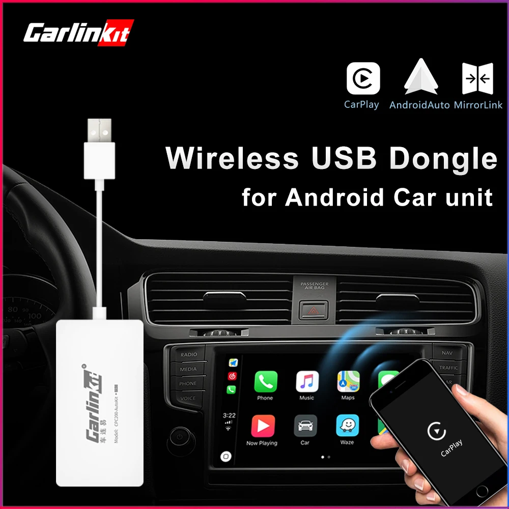 Carlinkit Carplay ключ радио беспроводной для Apple Adaptador USB Android авто автомобильный игровой
