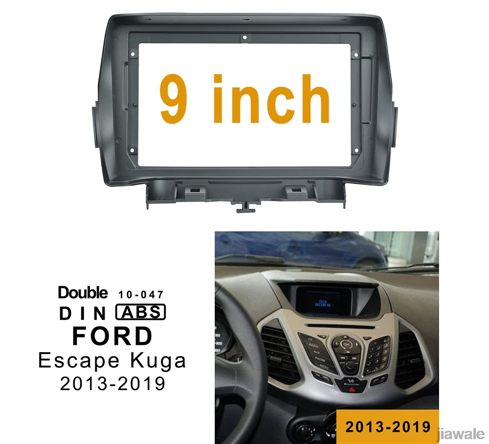 9 "Восьмиядерный 2.5D IPS экран Android 10 Автомобильный GPS Радио Навигация для ford kuga Escape