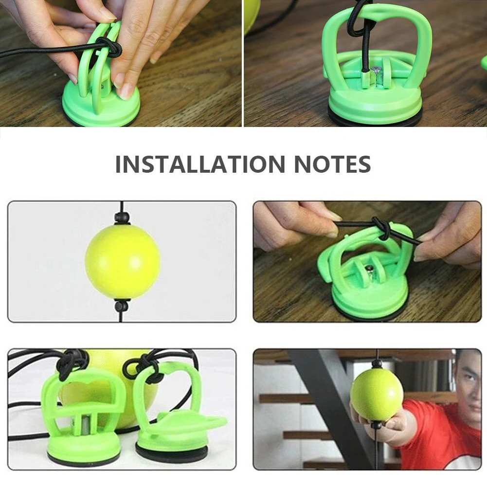 

Boxing Speed Ball PU Hanging Type Bring Up Reaction Speed Fitness Accessories Home Strength Exercise With Vacuum Suction Cup