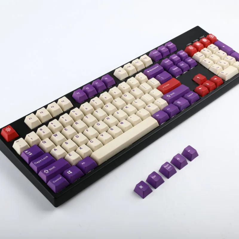 ZiLou тема пятисторонняя PBT Сублимация Keycap персональная механическая клавиатура с