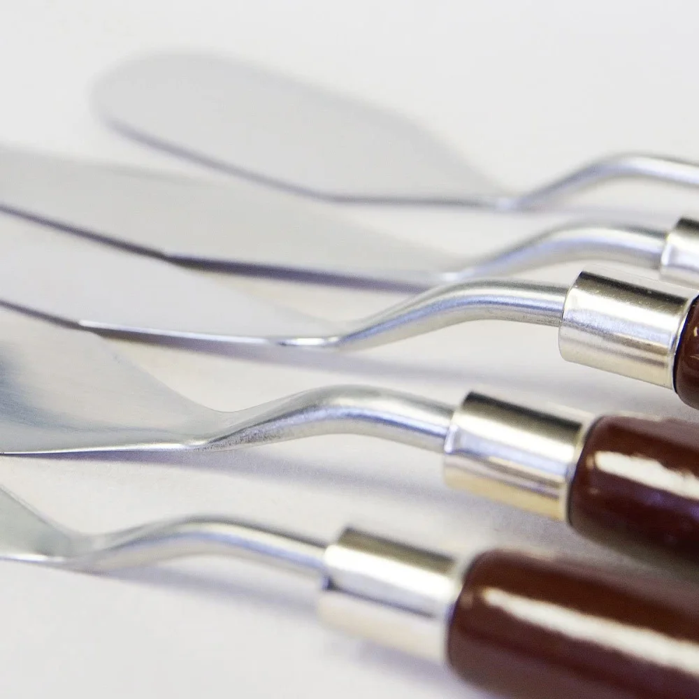 

10pcs Oil Painting Shovels with Handle Spatula 3D Printer Accessories