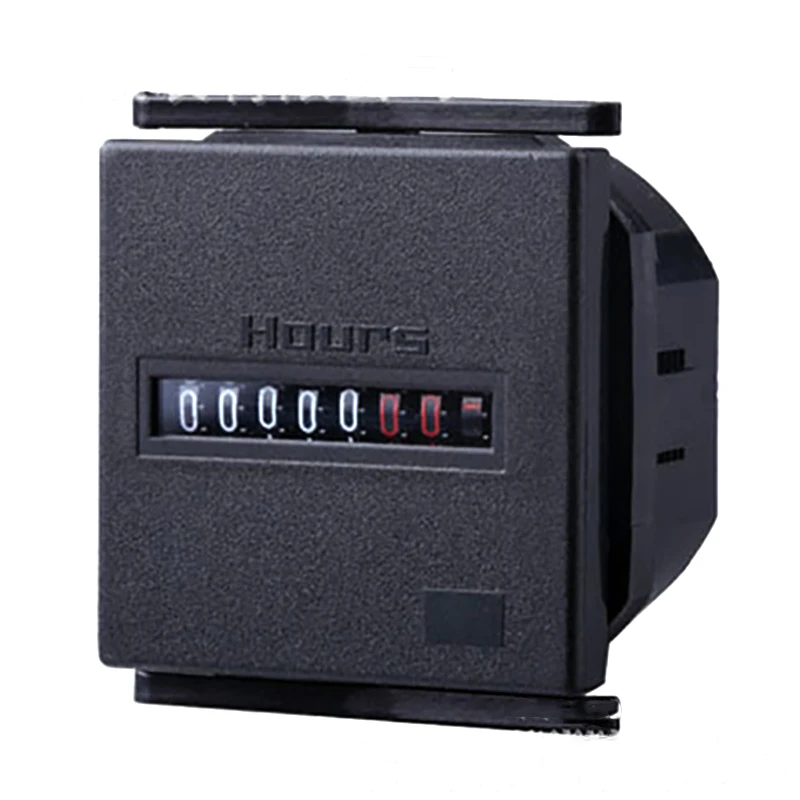 

JEAZEA HM-11 Timer Square Counter Digital 0-99999.9 Hour Meter Hourmeter Gauge AC220V 50Hz For Generator Air Compressor Industry