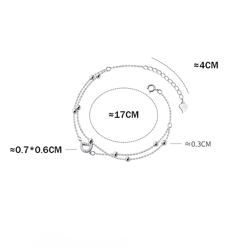 Женские серебряные браслеты 925 пробы ювелирные изделия для девочек браслет с
