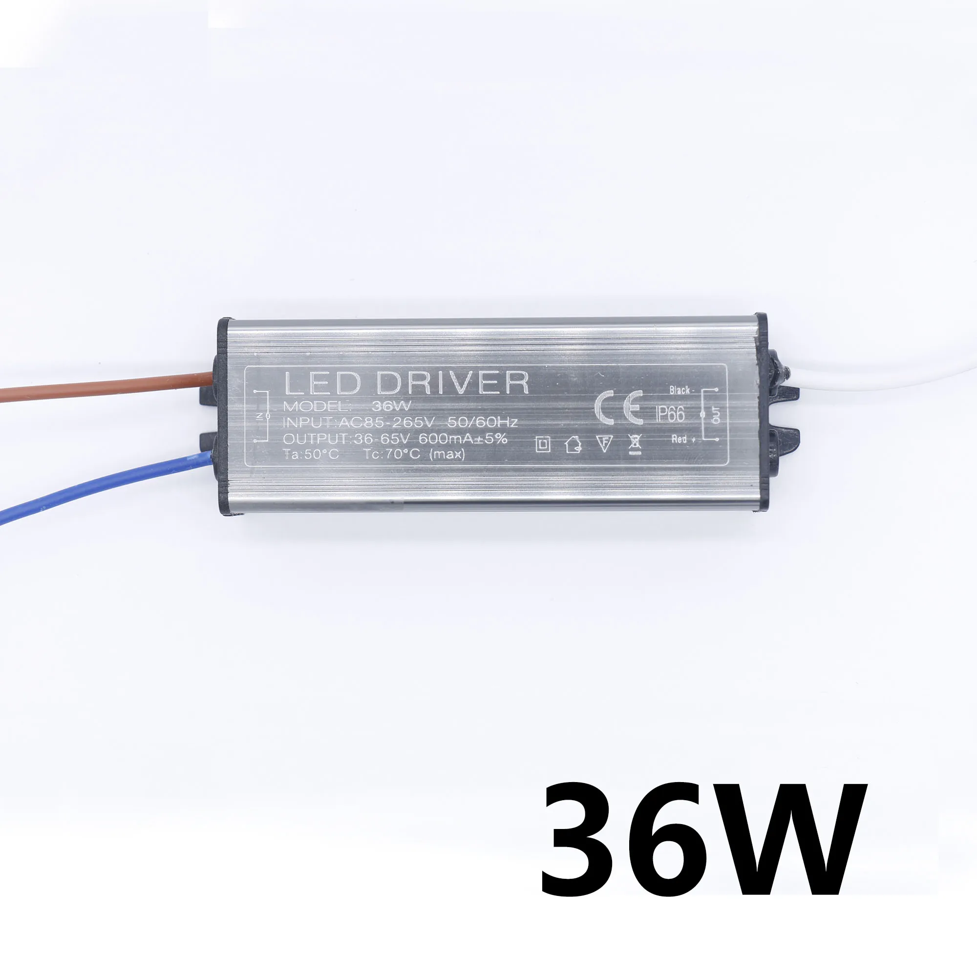 

Светодиодный драйвер 600mA 36 Вт Светодиодный s Питание AC85-265V трансформаторы систем освещения для использования вне помещений водонепроницаем...