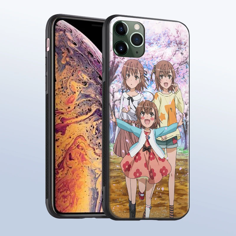 toaru kagaku no railgun t phone case cover shell for iphone se 6s 7 8 plus x xr xs 11 pro max samsung s note 9 10 20 plus ultra free global shipping