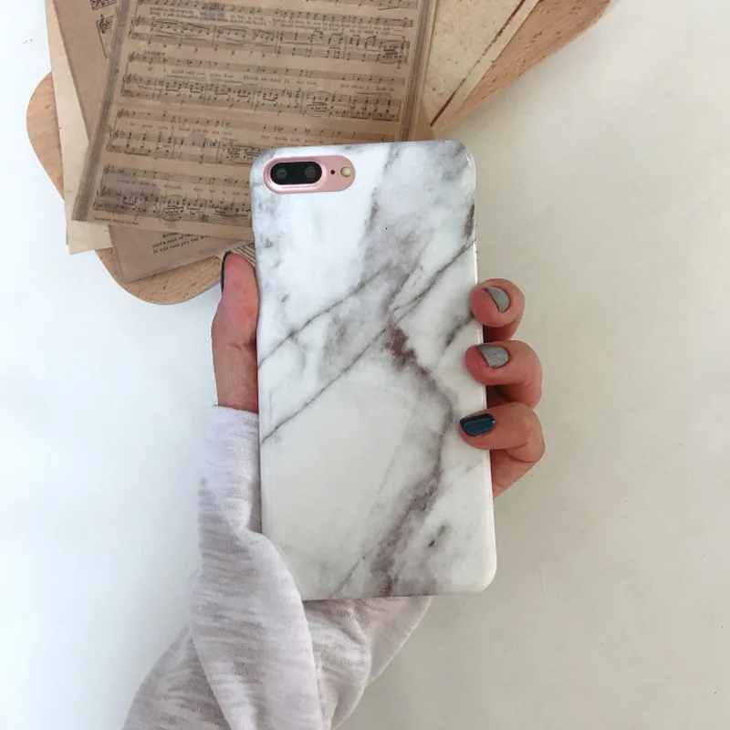 Гладкий минималистичный крутой мраморный Чехол для мобильного телефона iPhone X XS XR