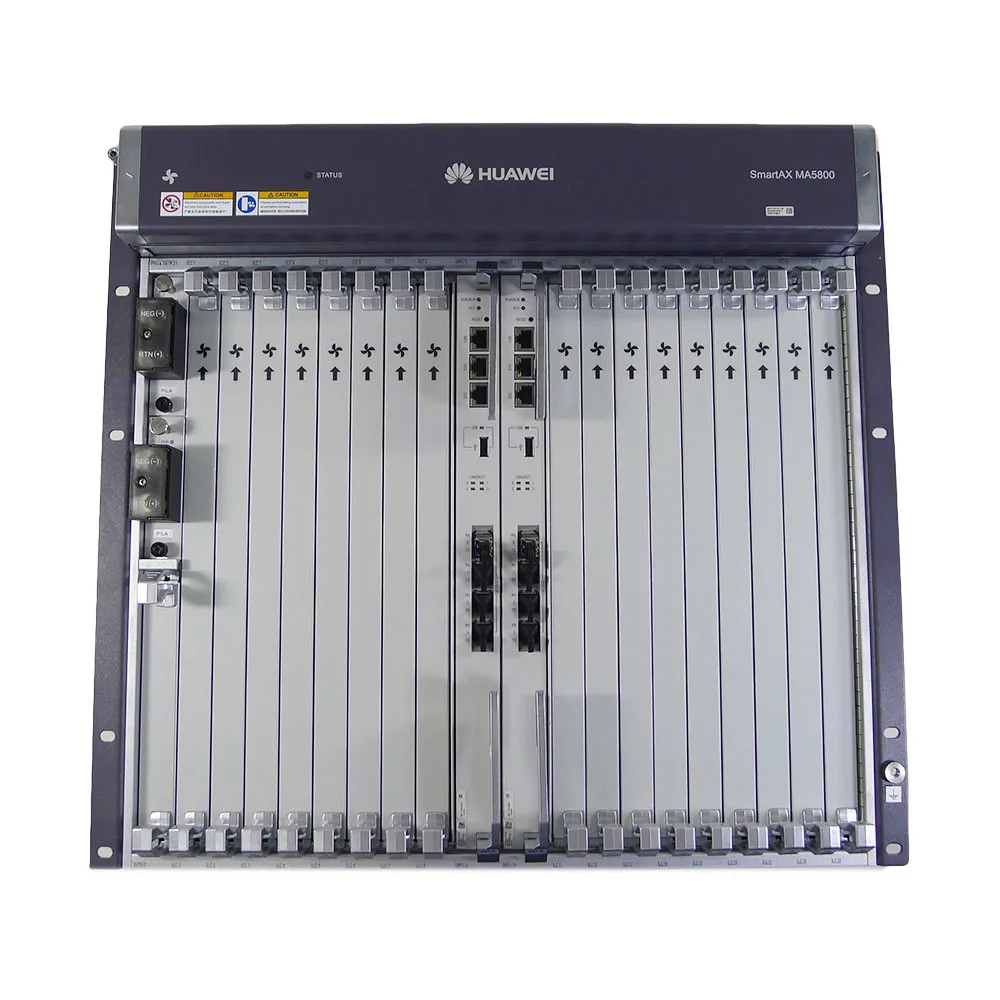 Оригинальный MA5800 X17 Hua wei OLT с 2*10G подключением и управлением в одной плате MPLA 2 * power