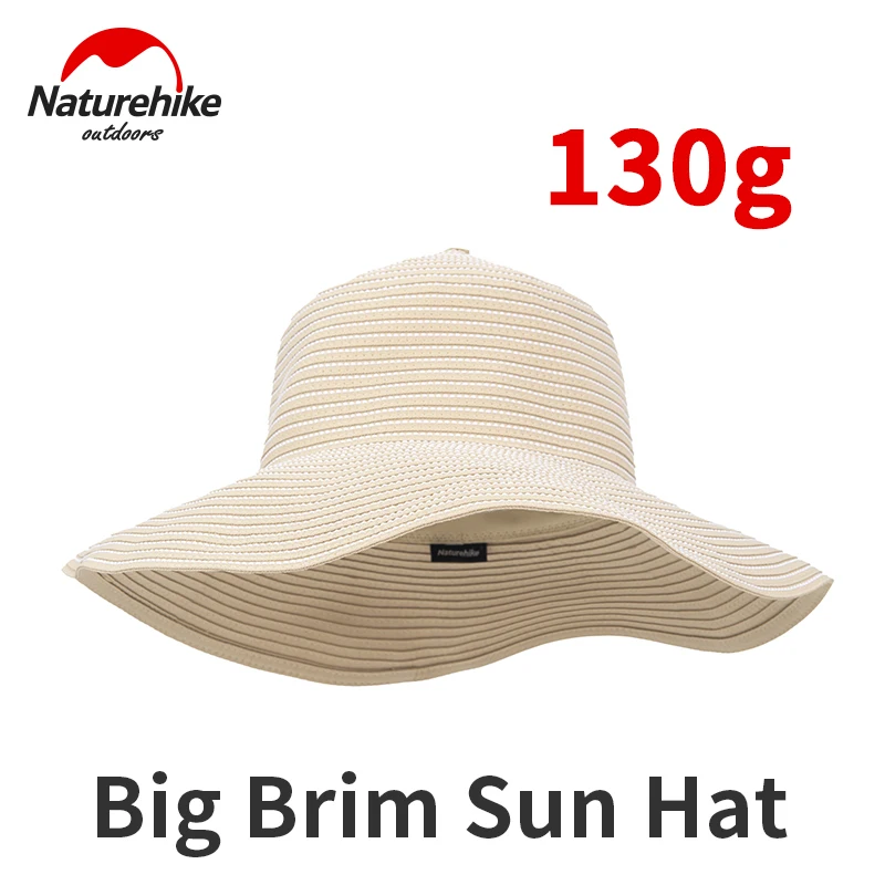 

Naturehike Unisex Solid Color Fisherman Hat 9.5cm Widened Brim Summer Sunscreen Fold Beach Cap Outdoor Leisure Bucket Hats