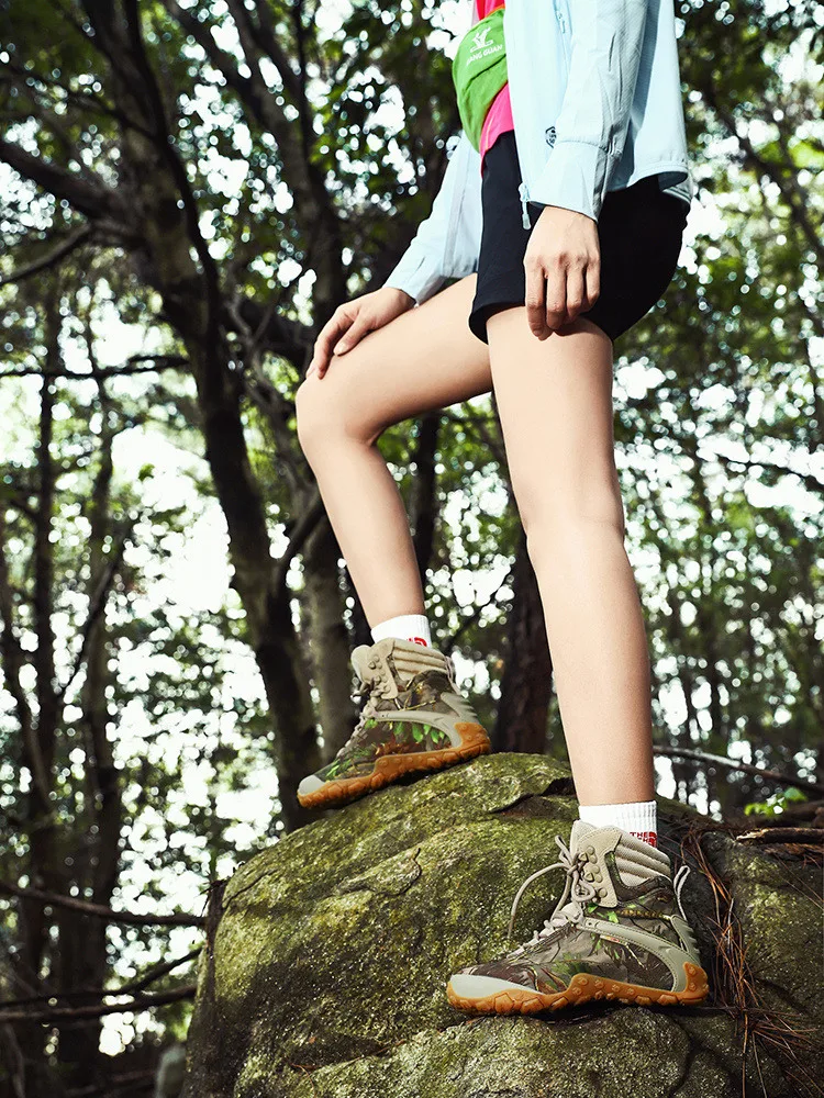 

Ботинки женские камуфляжные, водонепроницаемые, Нескользящие, износостойкие