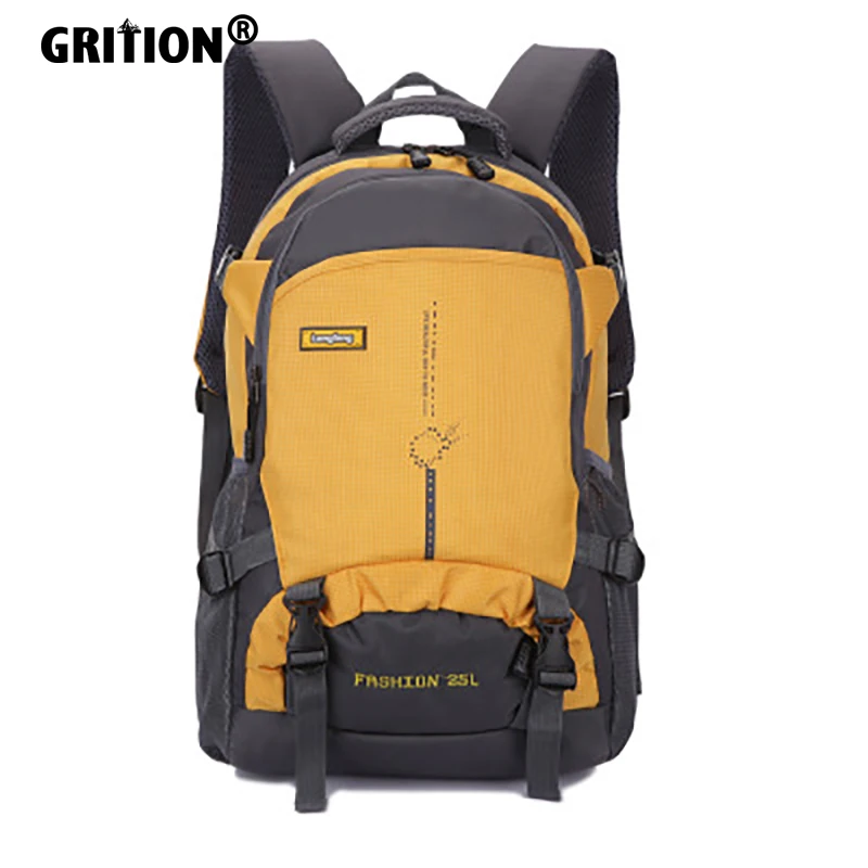 

GRITION Tactical Backpack Mountaineering Bag Outdoor Travel Hiking Leisure Men Women Sports Waterproof Camping Equipment 2021