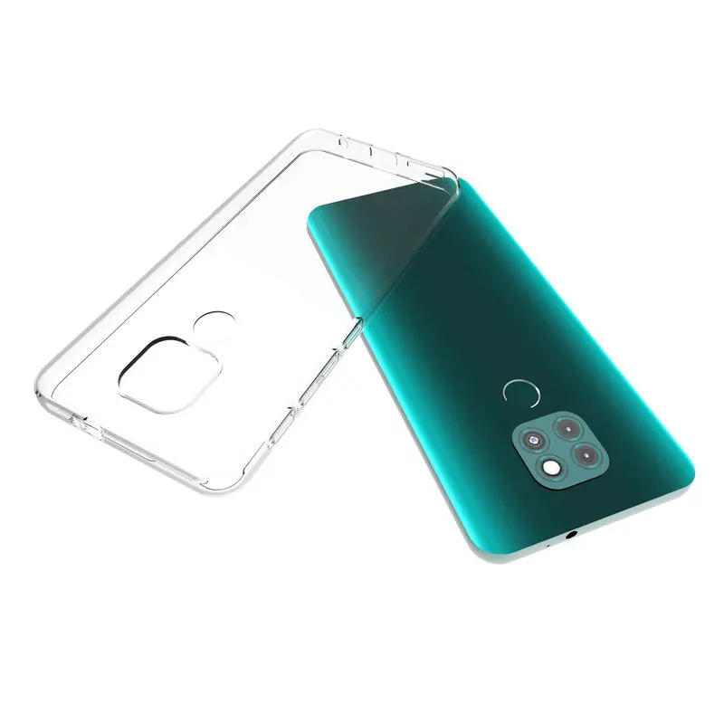 Прозрачный силиконовый чехол для Motorola Moto G9 Play E7 Plus XT2081 1 Nature мягкие чехлы
