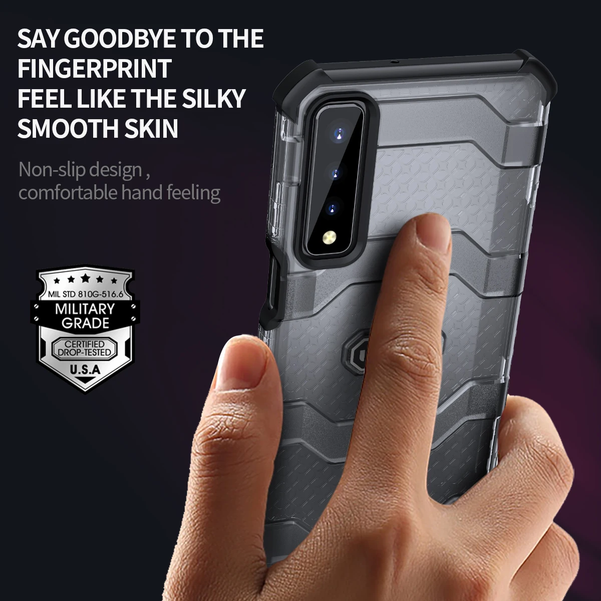 

Military Rugged Armor Case for LG Stylo7 4/5G Drop-tested Protection Back Cover