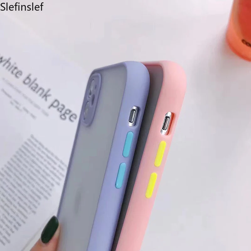 Защитный Матовый Бампер для камеры чехлы телефонов iPhone 11 Pro Max XR XS X 11Pro 8 7 6 6S Plus