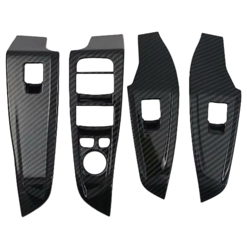 

1 комплект, автомобильные аксессуары из углеродного волокна