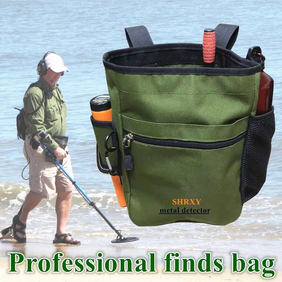 Metal Detector Finds Bag Multi-purpose Digger Tools Bag for PinPointer Detector Xp Pointer Waist Pack Mule Pouch