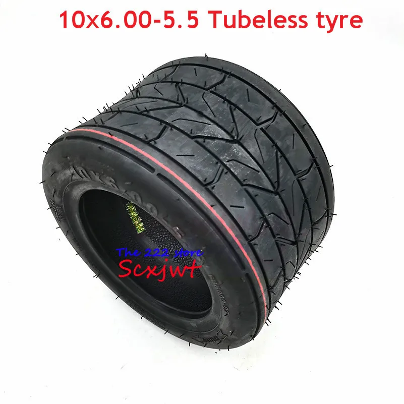 

5.5 ''electric vehicle wheel motor special vacuum tyre 10x6.00-5.5 10*6.00-5.5 for small Harley motorcycle tubeless widened tire