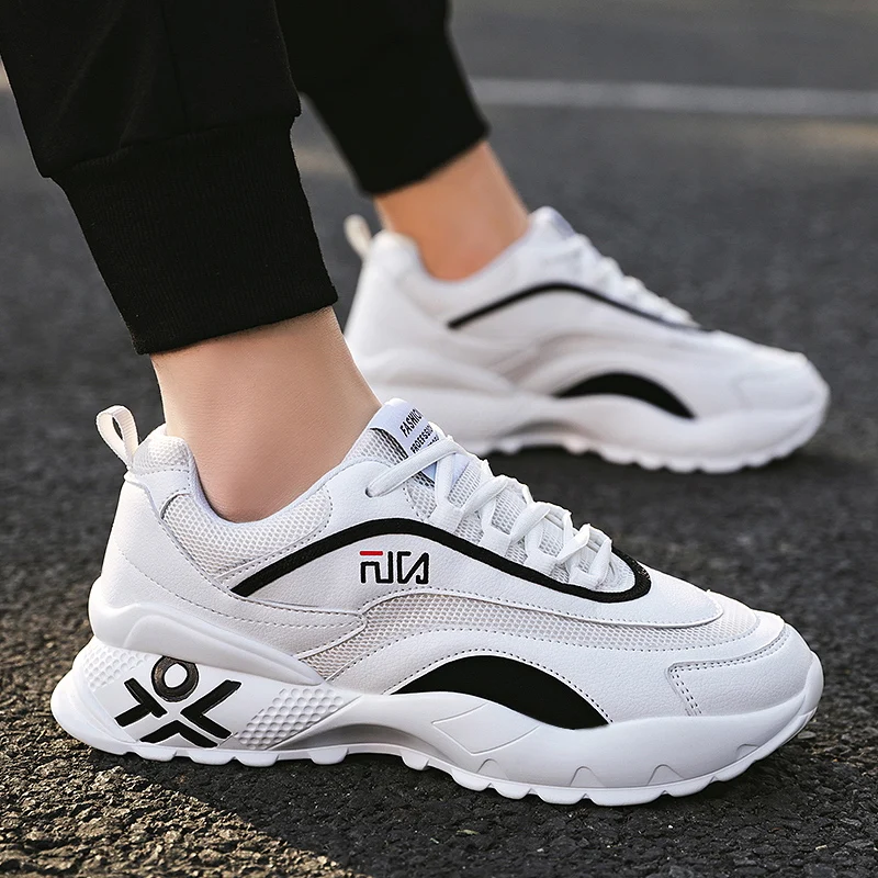 

2020 Adult Male Autumn Sneakers Non-slip Male Lace Up men shoes Fashion Casual Sneaker Men Shoes