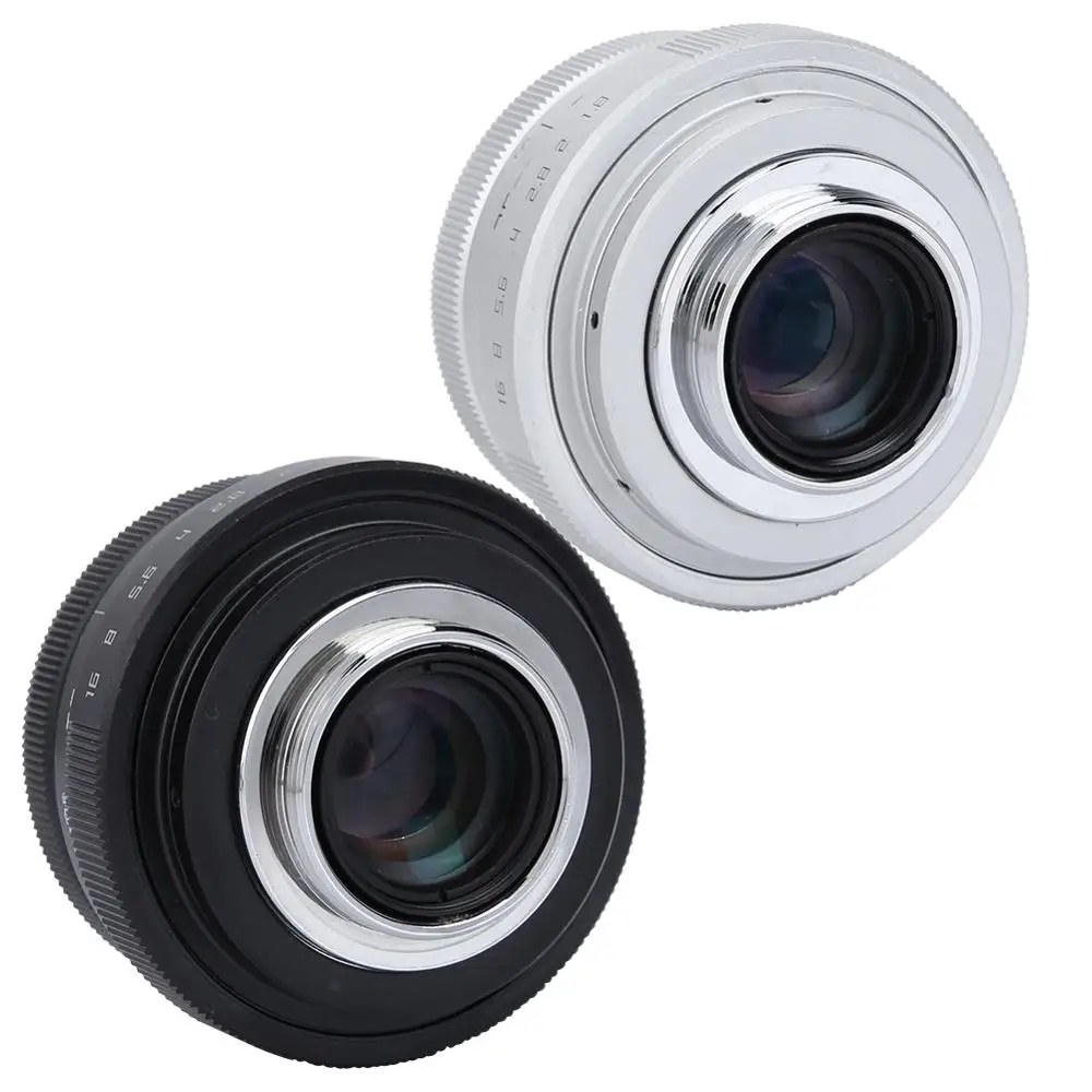 NEWYI 25 мм F1.8 Mini CCTV C Mount широкоугольный оптический объектив для Canon Nikon Sony Fuji