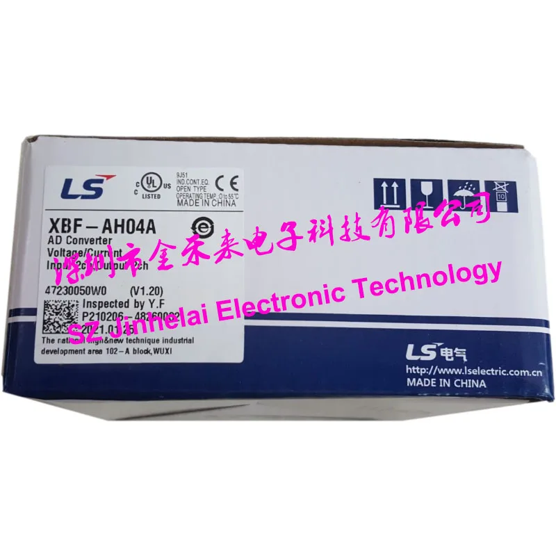 V образной КРЕПЕЖНОЙ ПЛАСТИНОЙ LS XBF AH04A Новый и оригинальный PLC AD конвертер|controller