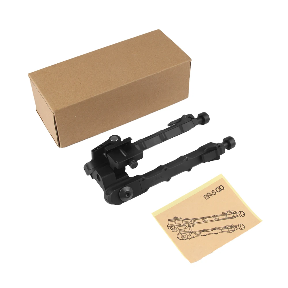 

Tactical QD M-Lok Bipod V9 Hunting Rifle Quick Datech Scope Mounts 6''-9'' Adjustable Lockable Tripod For 20mm Picatinny Rail