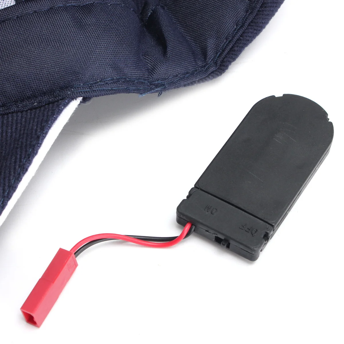 Регулируемый 5 светодиодный налобный фонарь Кепки Батарея шапка с приводом