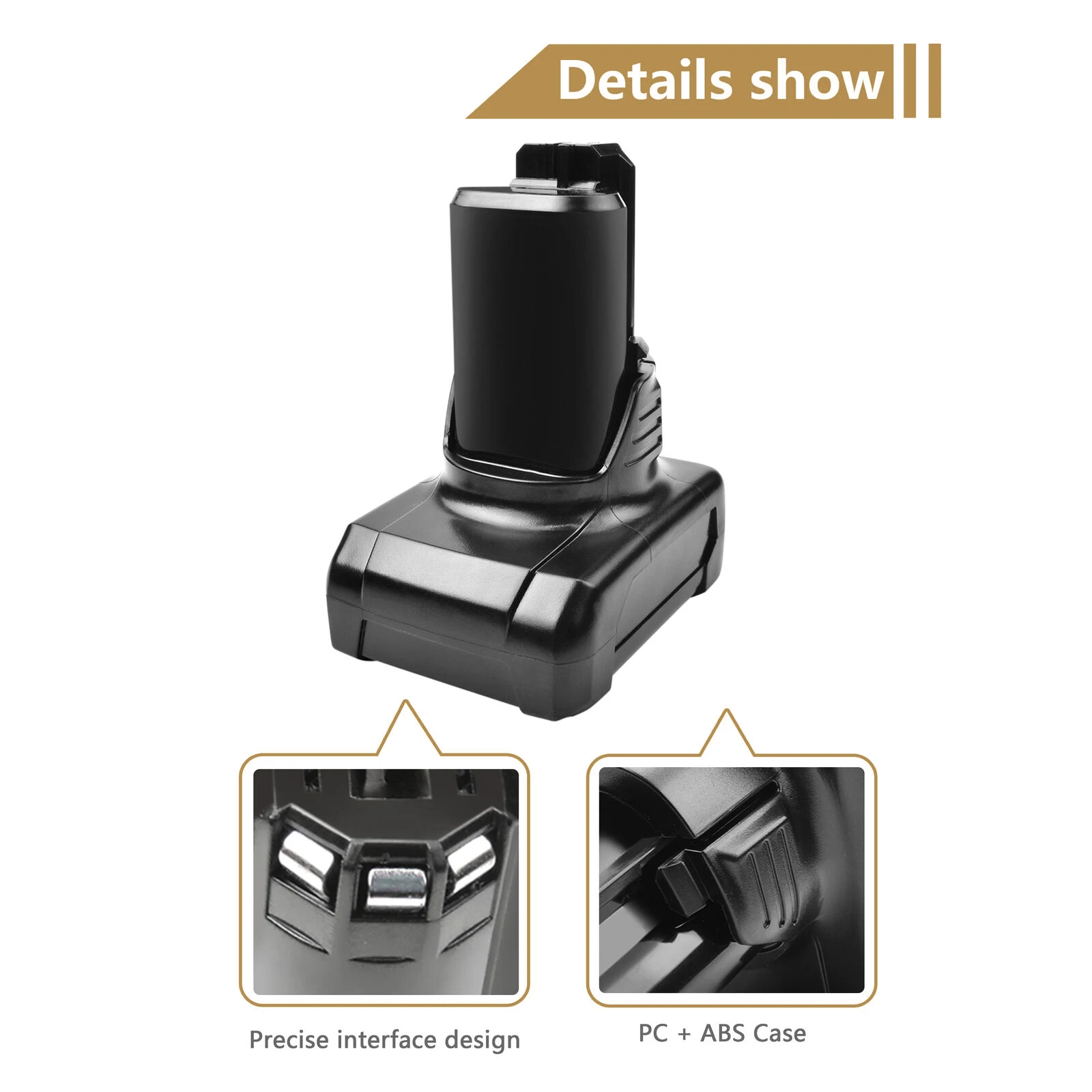 Сменный литий ионный аккумулятор Powtree 4 0/Ач для инструментов Bosch BAT411 BAT420 BAT412 BAT414 12