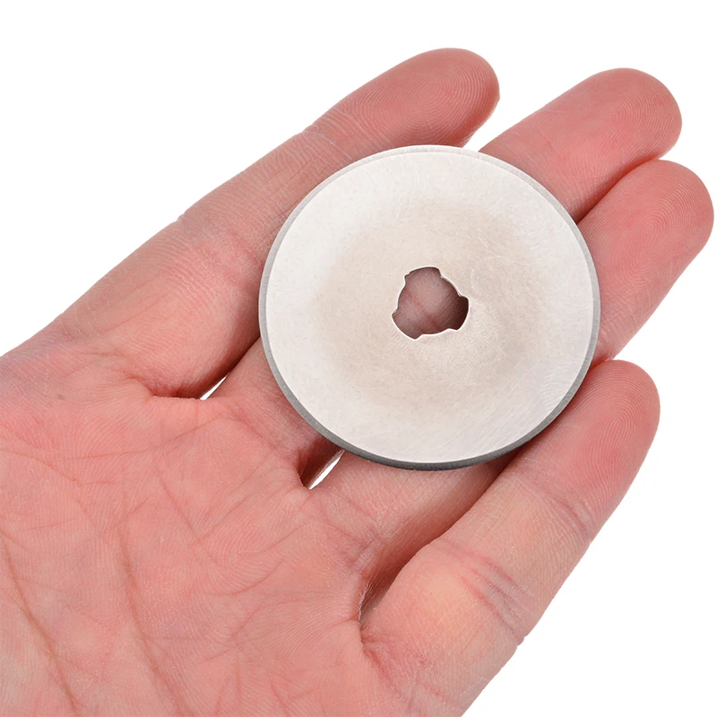 

10pcs 45mm Rotary Replacement Blades Paper Cutter Knitting Circular Quilting Cutting Patchwork Leather Crafts Rotary Cutter