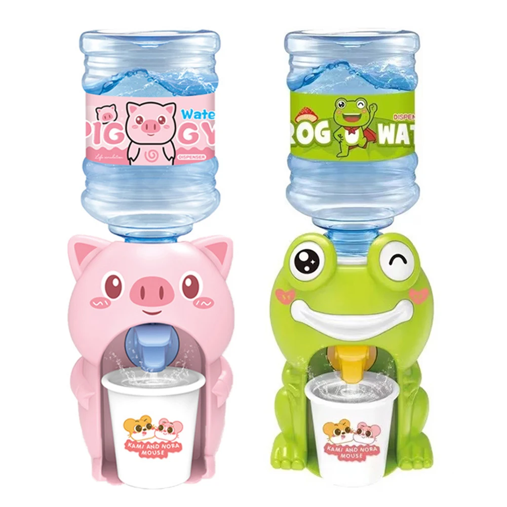 

С милым рисунком животных питьевой воды фонтан воды детей игрушка-диспенсер игровой домик набор кухонных игрушек для моделирования аппара...