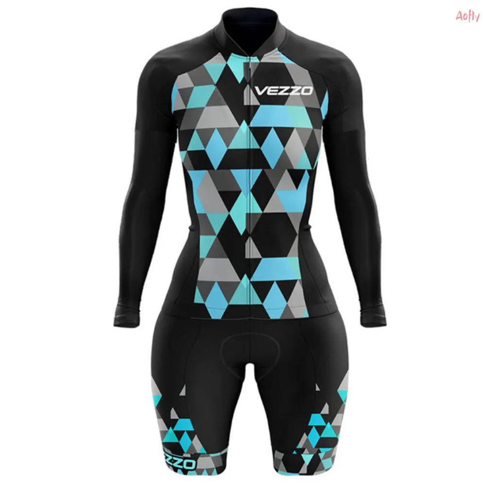Новинка 2021 женская одежда для велоспорта VEZZO с Обезьянами короткий комбинезон