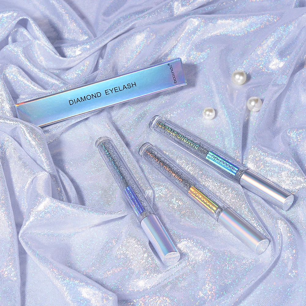

Diamond Shiny Mascara Curling Quick Dry Glitter Eyelash to Cream Dazzling Eye Lash Mascara Eyes Makeup Long Lasting