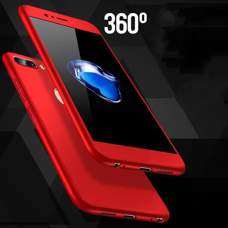 360 полный защитный чехол для huawei P Smart Psmart на Coque Enjoy 7 S телефона с закаленным