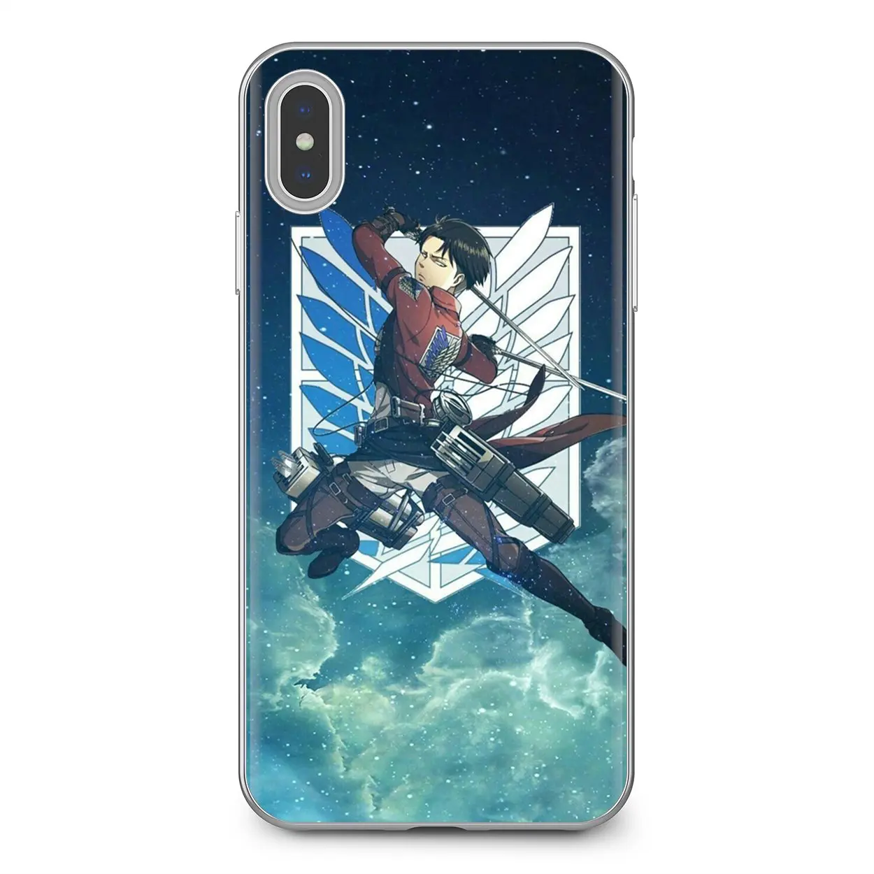 Силиконовый чехол для Nokia X6 2 3 5 6 8 9 230 3310 1 7 plus Attack On Titan|Бамперы| |