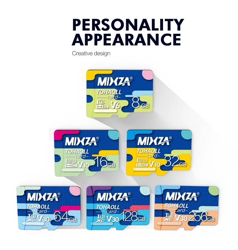 Карта памяти MIXZA BF 256 ГБ U3 80 МБ/с./с класс 10 128 Гб 64 ГБ 32 ГБ U1 Micro sd карта UHS-1 флэш-карта памяти Microsd TF/sd карта s