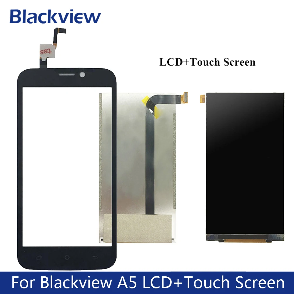 4 5 дюймов черный Высокое качество для Blackview A5 ЖК дисплей + сенсорный экран