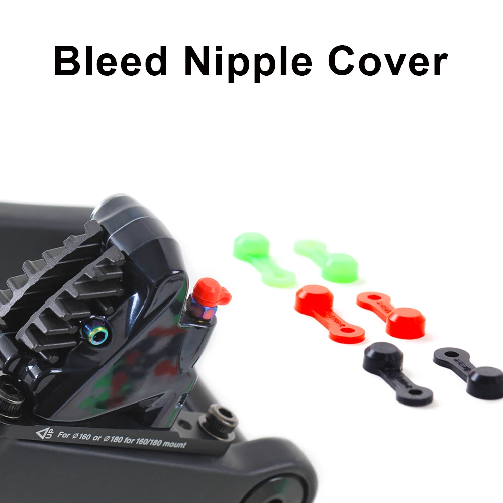 

20PCS Bike Bleed Nipple Cover Silica Gel Dust Cap MTB Bicycle Oil Nipple Set For XT Oil Disc Brake Clamp Bicycle Accessories