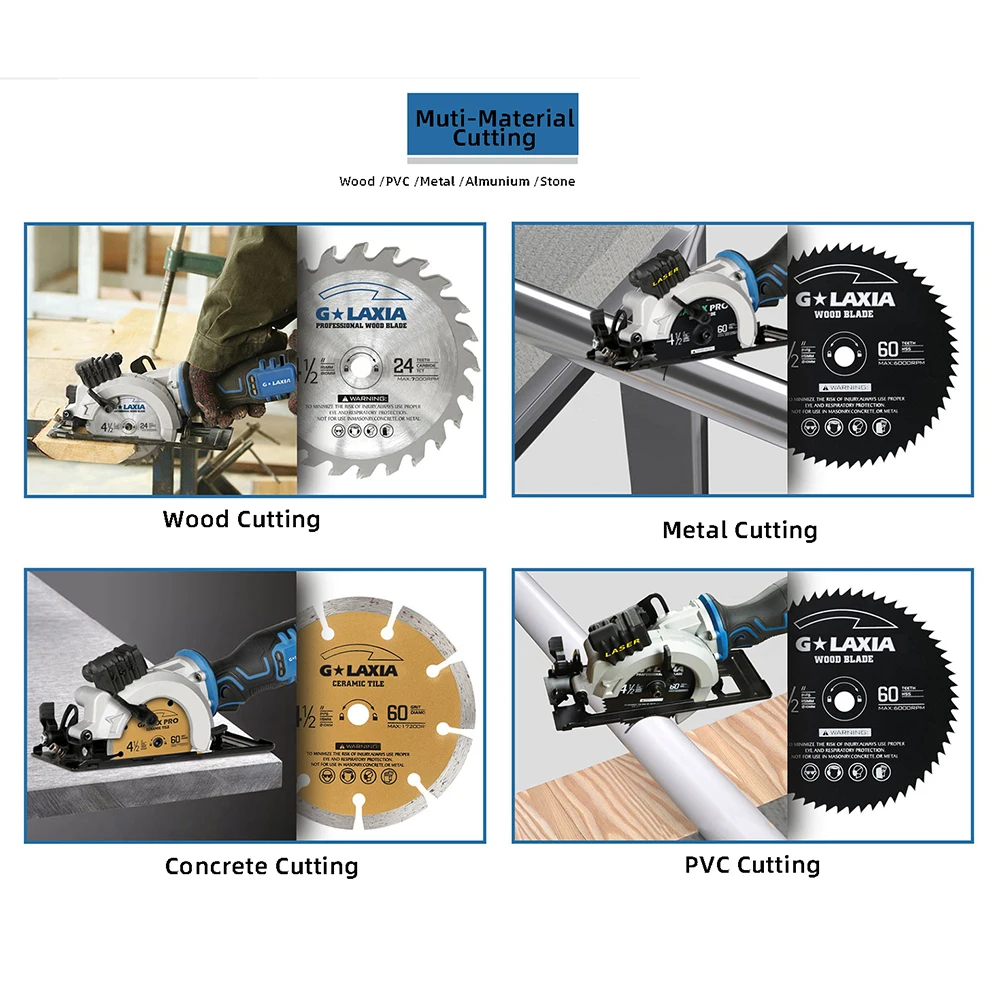Беспроводная циркулярная пила 20 в электрическая коническая 45 градусов Макс 46 мм