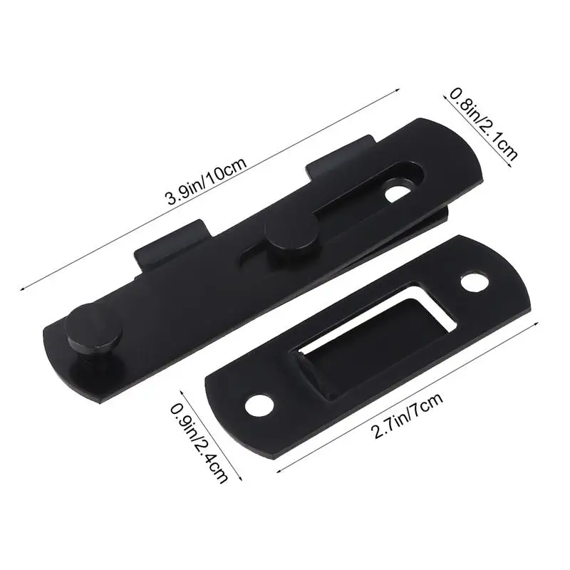 2 шт. дверная защелка из нержавеющей стали с защитой от ржавчины|Дверные задвижки|