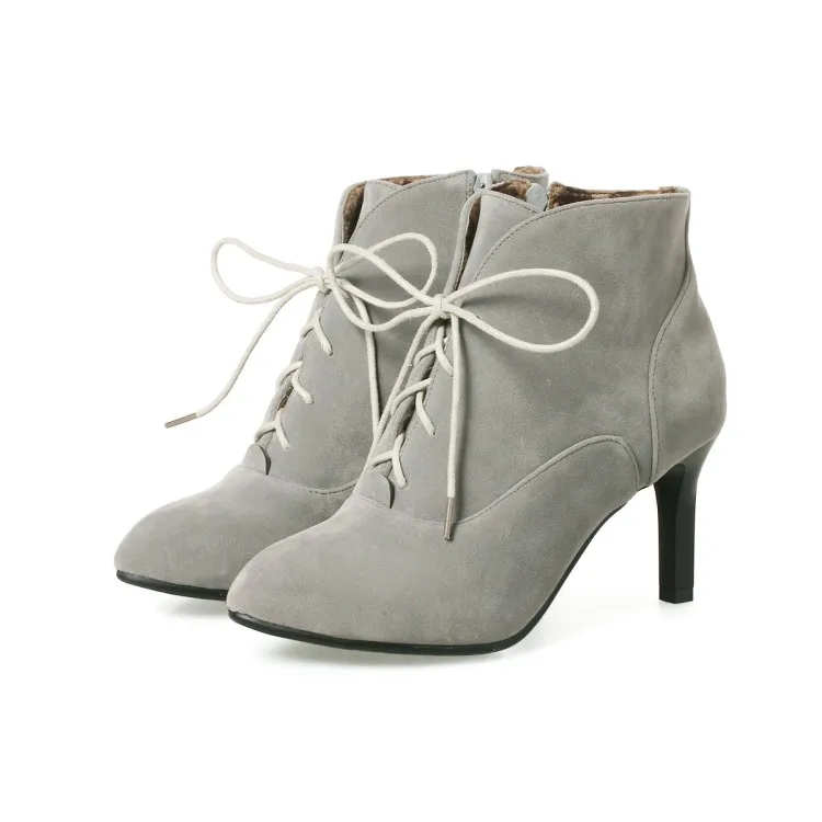 Женские ботинки на молнии больших размеров 9 10 11-15 | Обувь