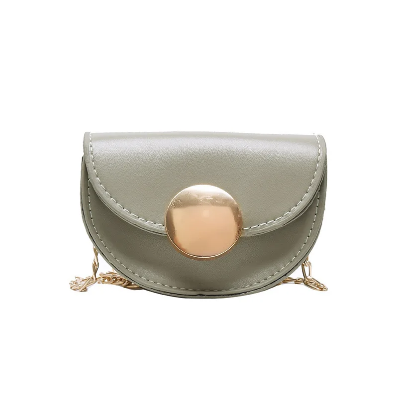 Summer saddle Messenger bag female crossbody Mini cute 2020 new trend chain shoulder women handbag |