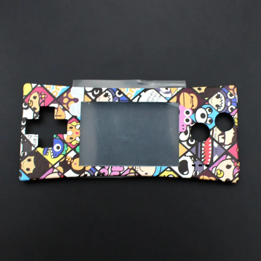 Замена YuXi Передняя Лицевая панель для GameBoy Micro для GBM системы передний чехол Корпус - Цвет: Toys