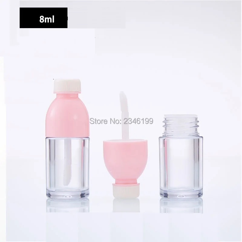 8 мл Новое поступление Пустые контейнеры бальзам для губ прозрачный Пластик